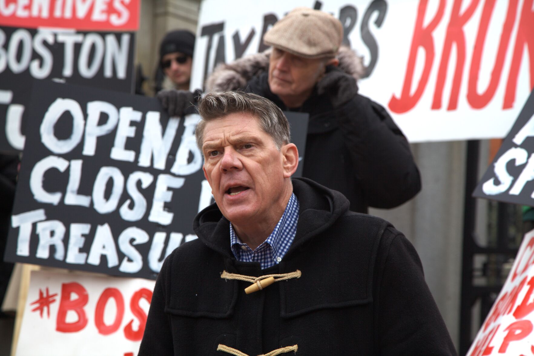 Repeal Right To Shelter Protest